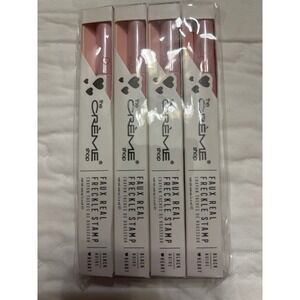 The Crème Shop Faux Real Freckle Stamp 4 Pack Black Noire Heart New Heart Shape